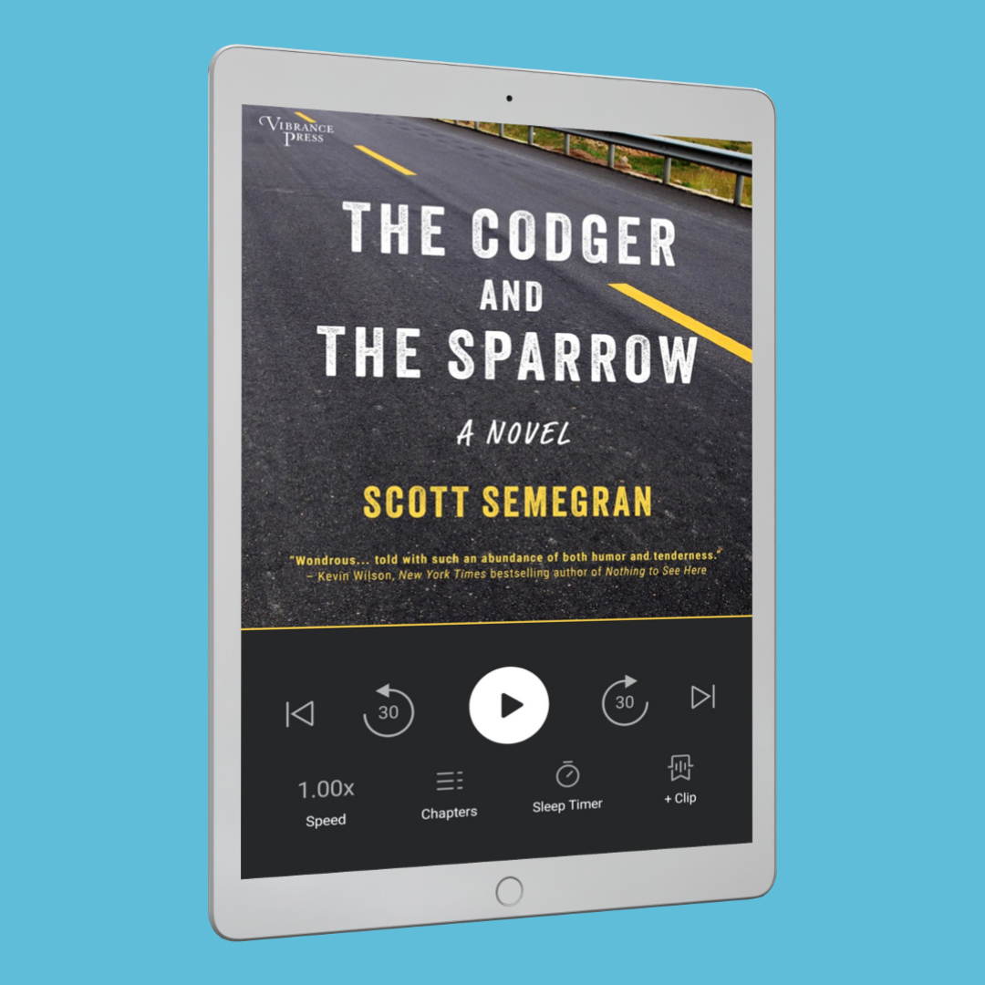 The Codger and the Sparrow cover in 3d