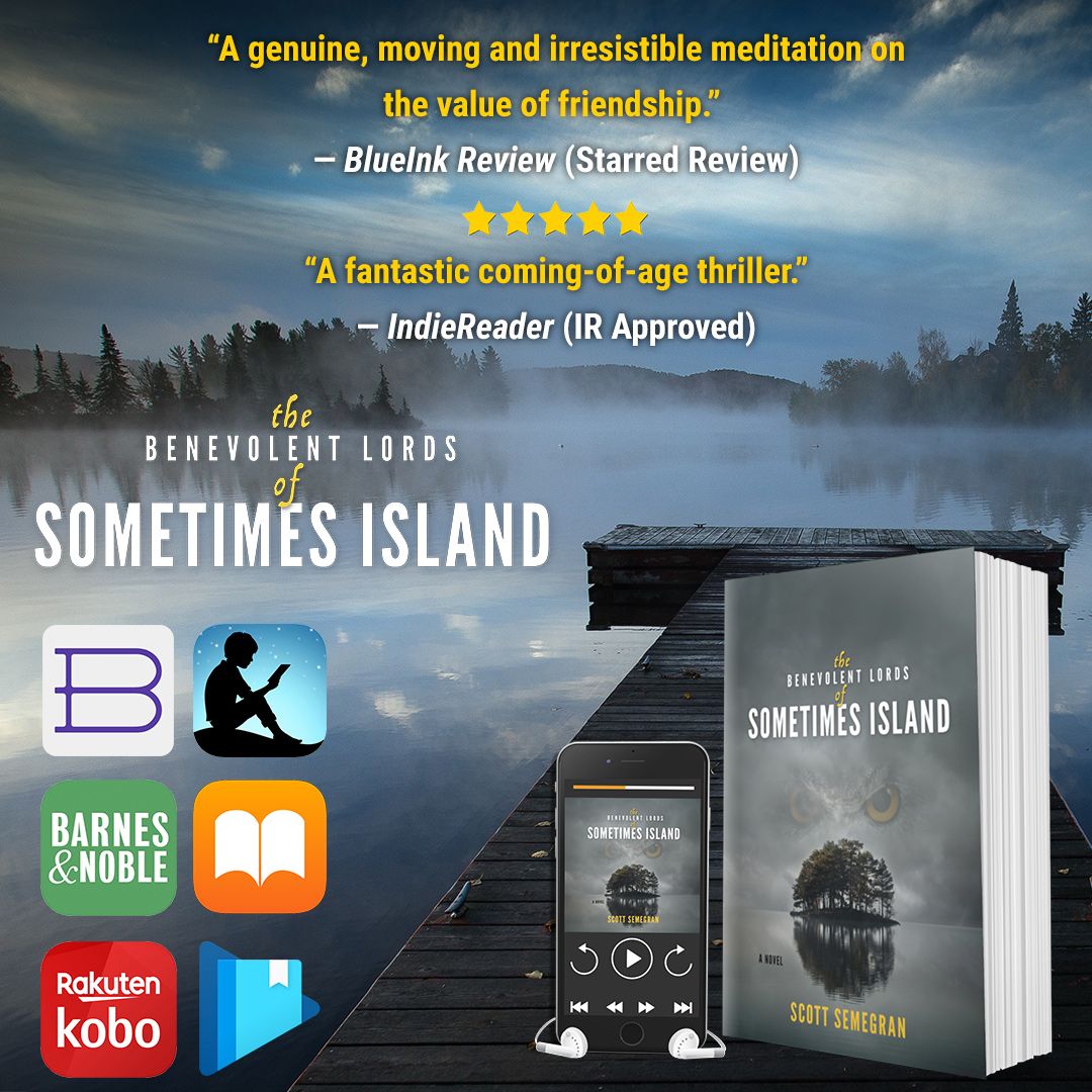 The Benevolent Lords of Sometimes Island is Available Now!