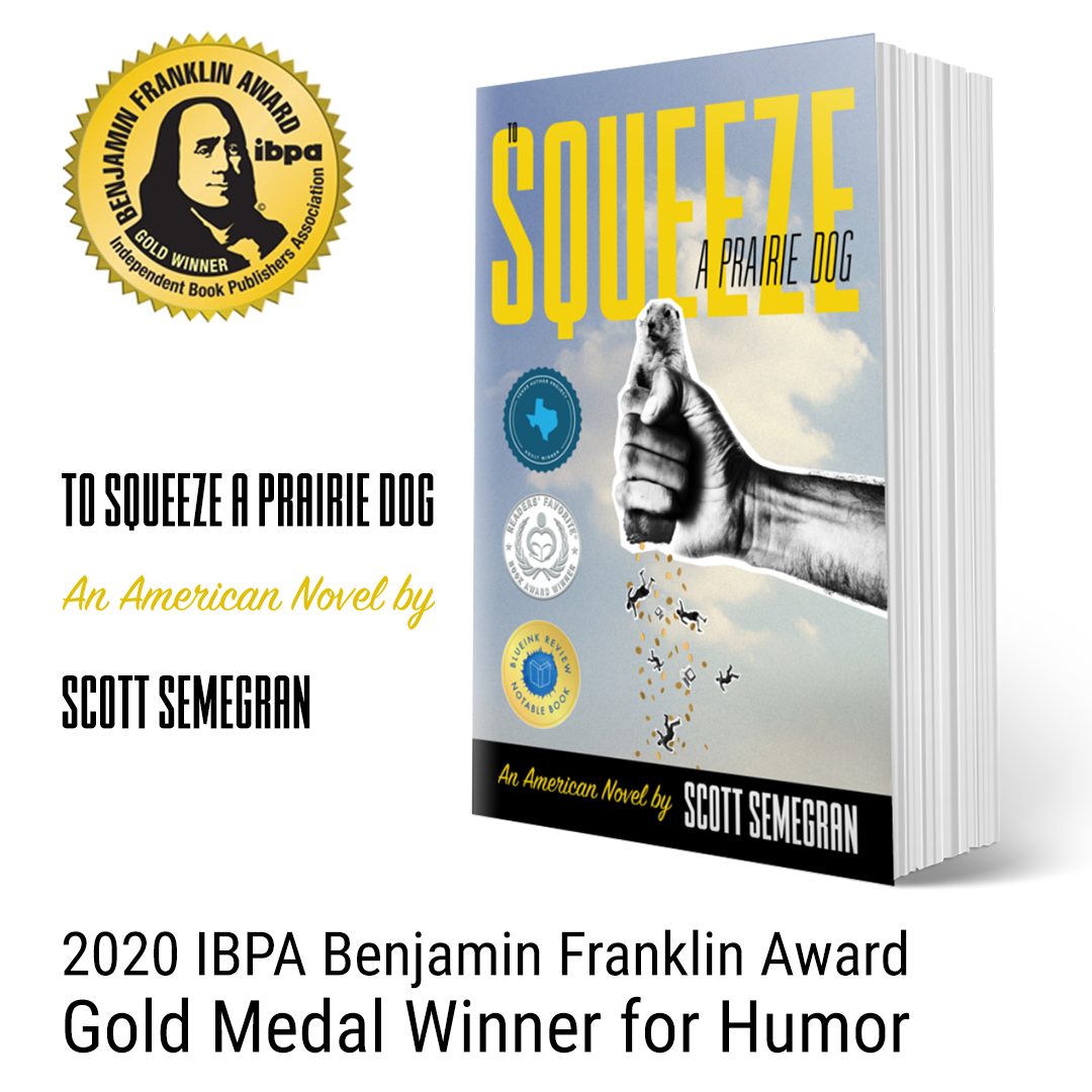 IBPA Benjamin Franklin Gold Medal Winner for Humor